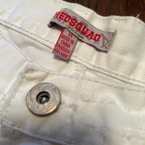 REDSQUAD Men’s White Jeans | SIZE 33 - Picture 2 of 5